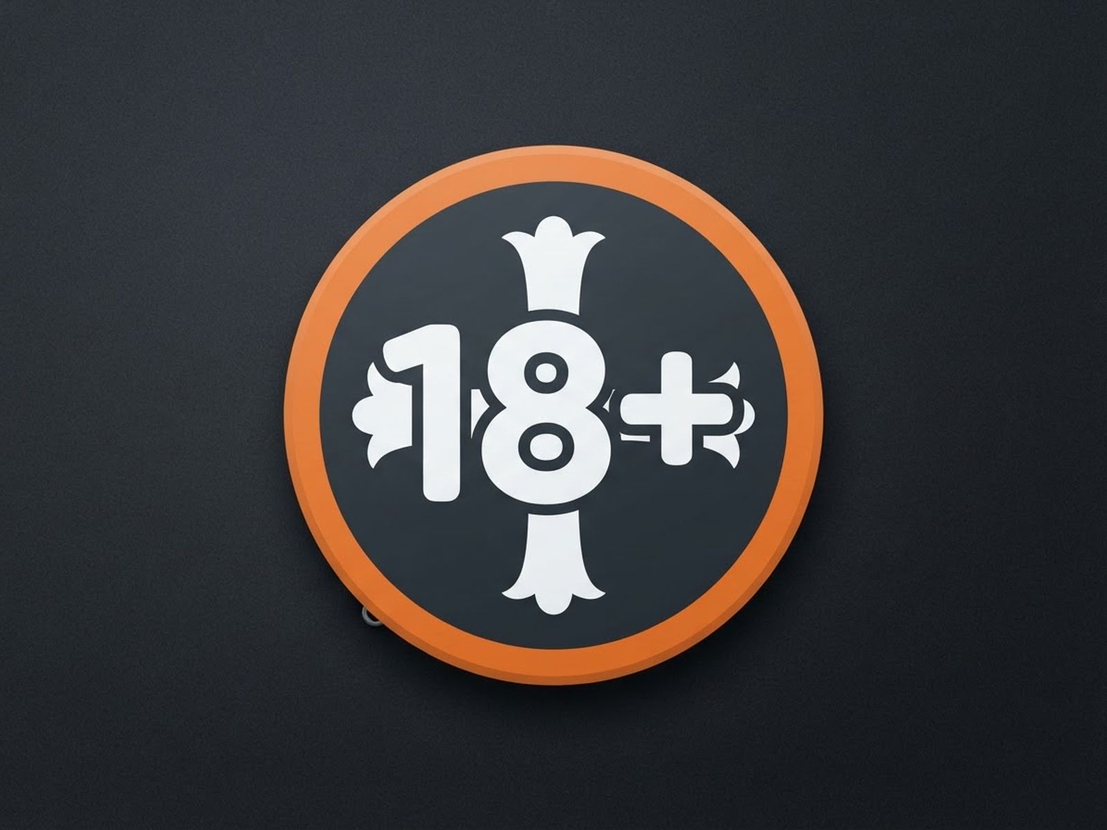 Badge 18 plus avec croix de protection